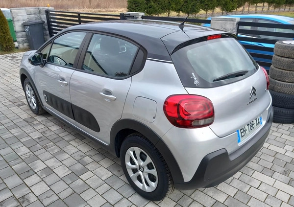 Citroen C3 cena 35900 przebieg: 44000, rok produkcji 2016 z Skawina małe 326